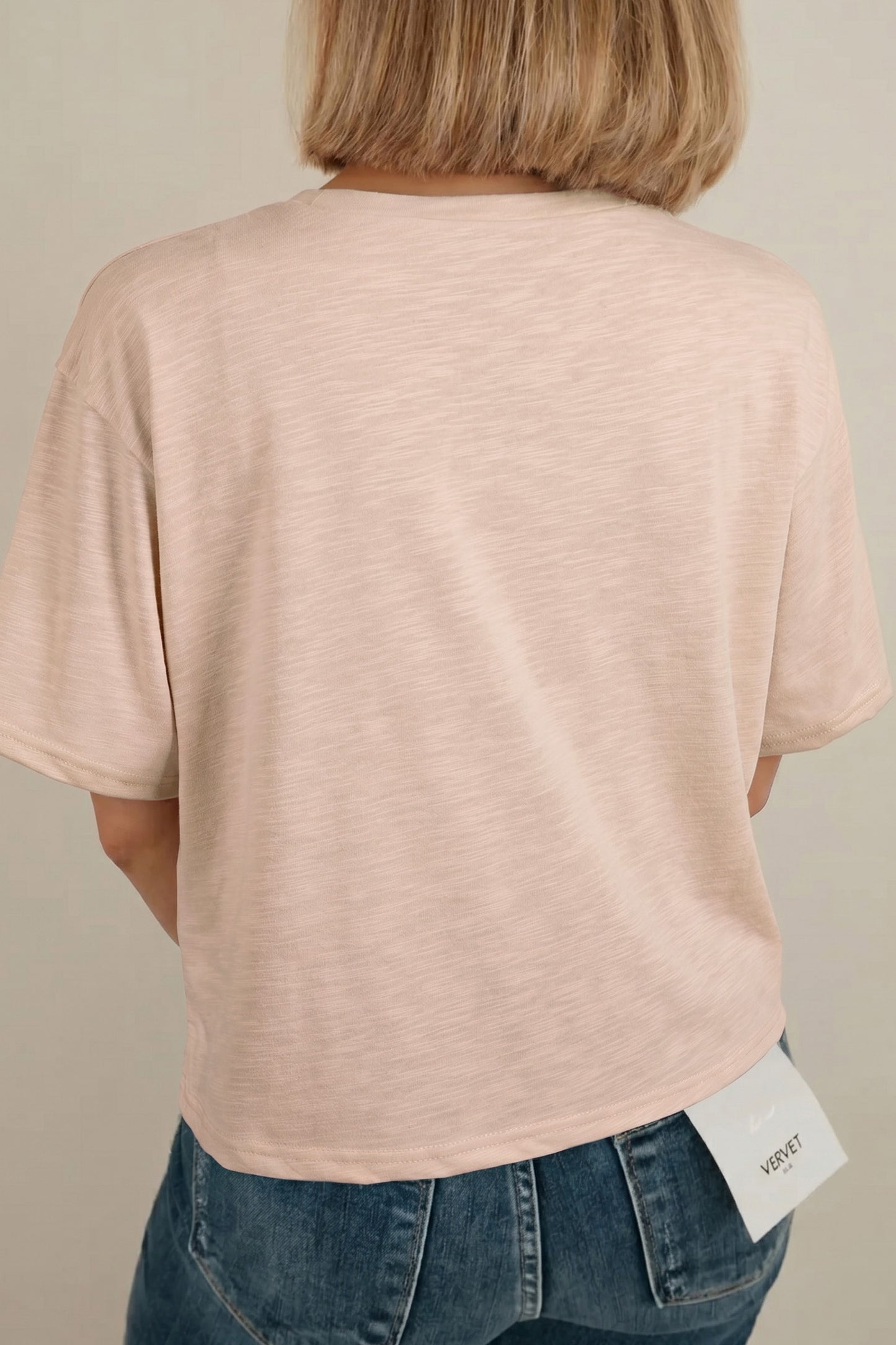 Smoke Gray Lace Pearled Decor Horse Shoe Graphic Western T Shirt
